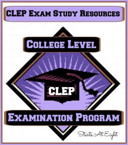 CLEP Exam Study Resources from Starts At Eight