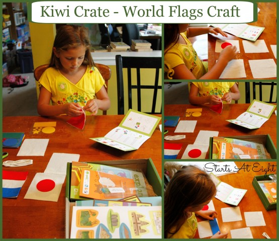 Kiwi Crate - World Flags Craft from Starts At Eight