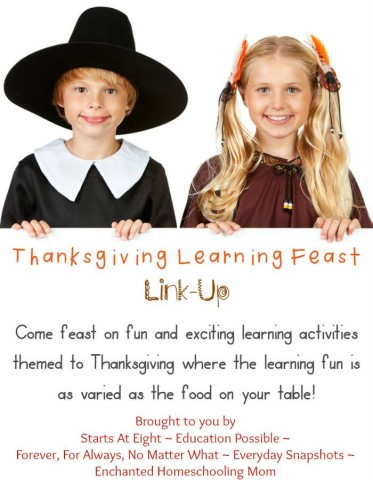 Thanksgiving Learning Feast Link-Up from Starts At Eight