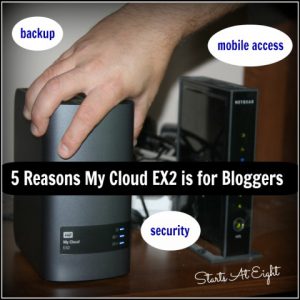 5 Reasons My Cloud EX2 is for Bloggers from Starts At Eight