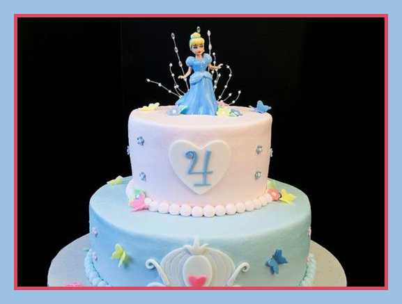 Cinderella Cake Children's Party from Starts At Eight