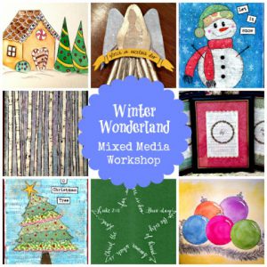 Winter Wonderland: Mixed Media Workshop from Starts At Eight