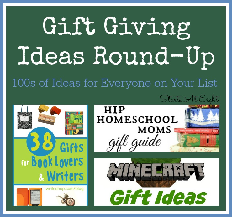 Gift Giving Ideas Round-Up