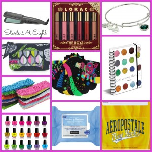 100 Stocking Stuffers for Teens: Girlie Girl from Starts At Eight