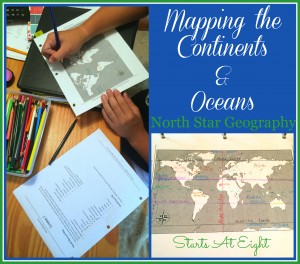 Teach Geography: Mapping the Continents & Oceans from Starts At Eight