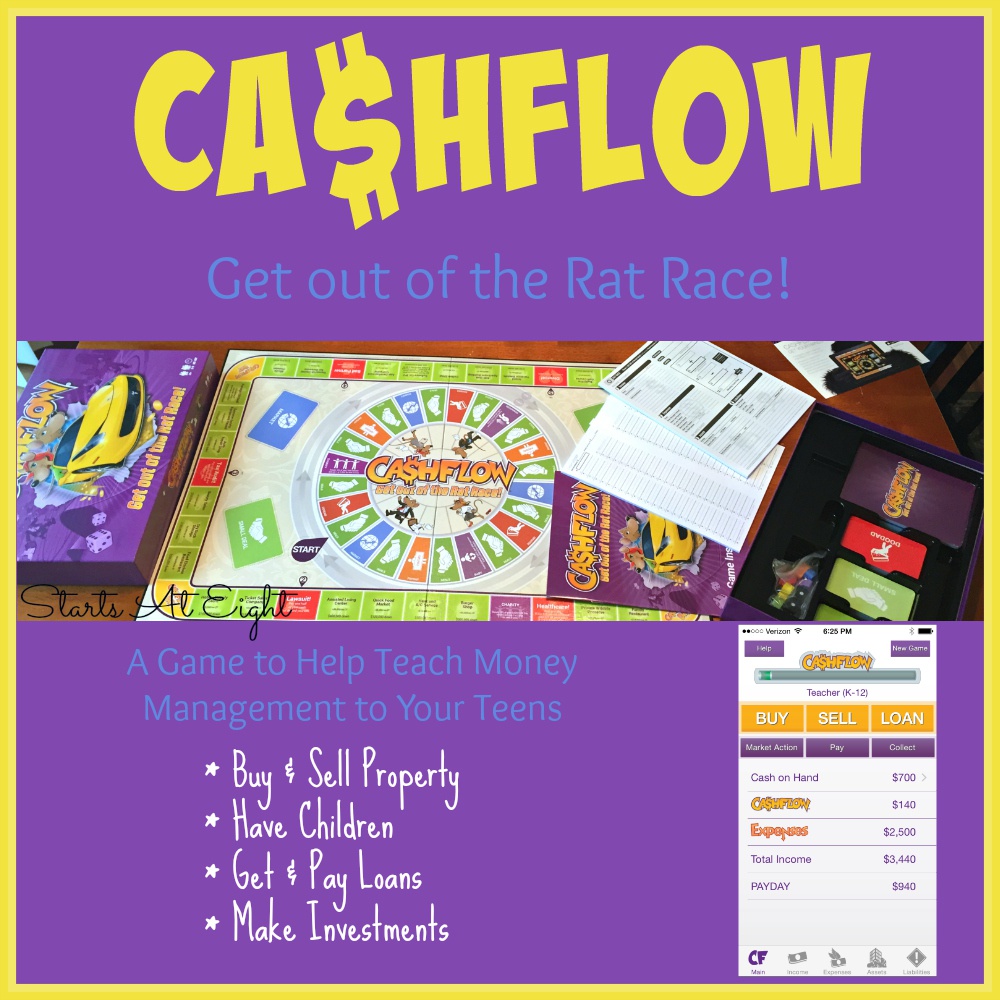 Money Management for Teens with the CASHFLOW Board Game