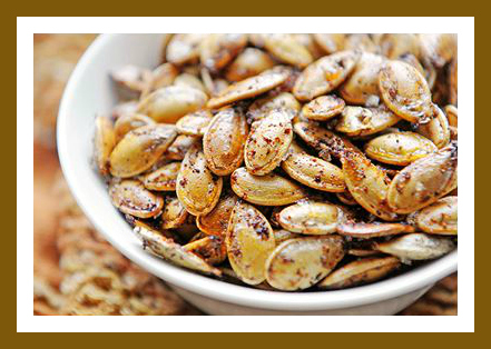 Healthy Homemade Snacks: Pumpkin Seeds from Starts At Eight