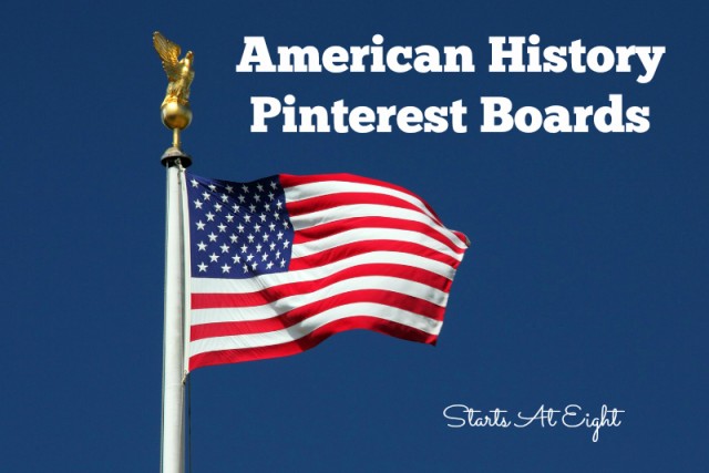 American History Pinterest Boards from Starts At Eight