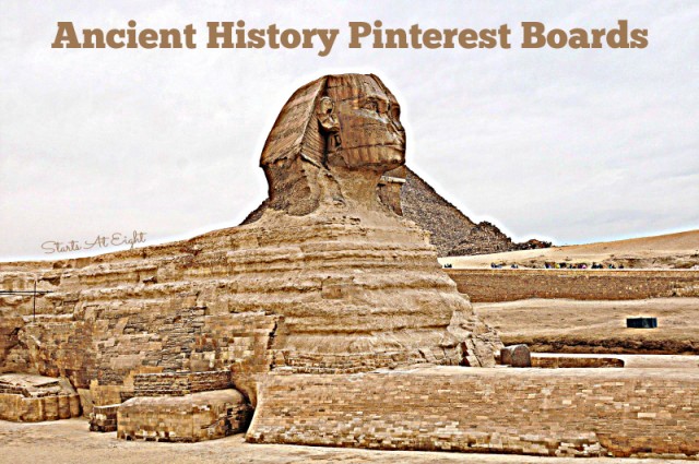 Ancient History Pinterest Boards from Starts At Eight