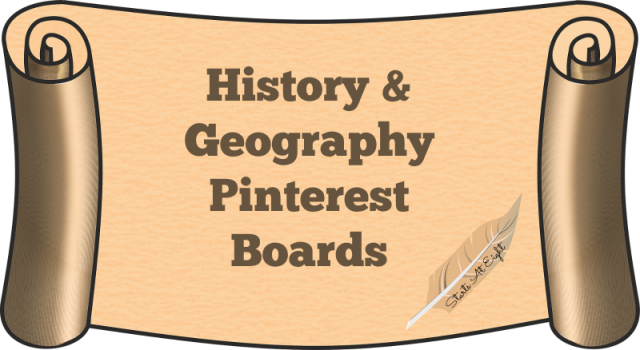 History & Geography Pinterest Boards from Starts At Eight