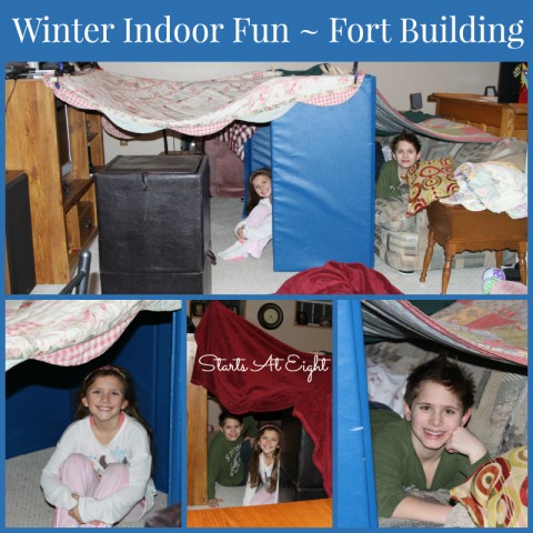 Winter Indoor Fun - Fort Building from Starts At Eight