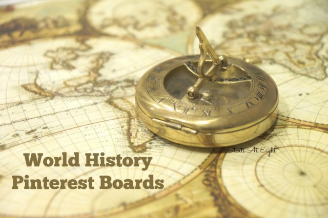 World History Pinterest Boards from Starts At Eight