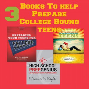 3 Books to Help Prepare College Bound Teens from Starts At Eight