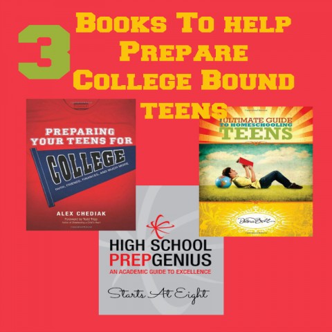 3 Books to Help Prepare College Bound Teens from Starts At Eight