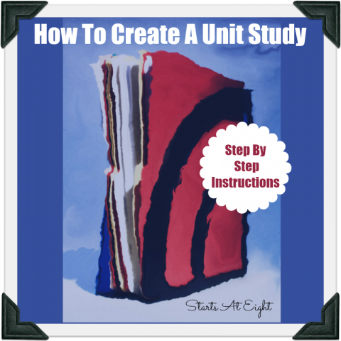 How To Create A Unit Study from Starts At Eight