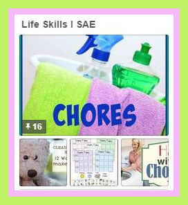 Life Skills Pinterest Board from Starts At Eight