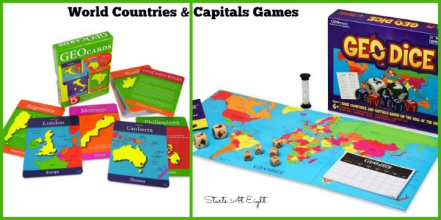 World Countries & Capitals Games