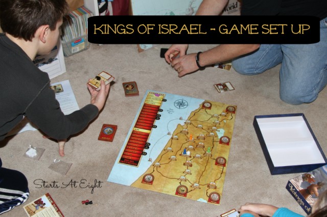 Kings of Israel - Game Set Up from Starts At Eight