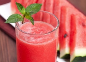 Healthy Smoothie Recipes for Kids - Watermelon Smoothie from Starts At Eight