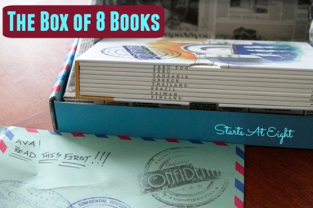 Adventurous Mailbox Box of 8 Books from Starts At Eight