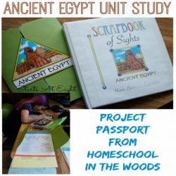 Ancient Egypt Unit Study from Homeschool in the Woods - Starts At Eight