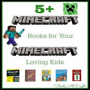 5+ Minecraft Books for Your Minecraft Loving Kids from Starts At Eight