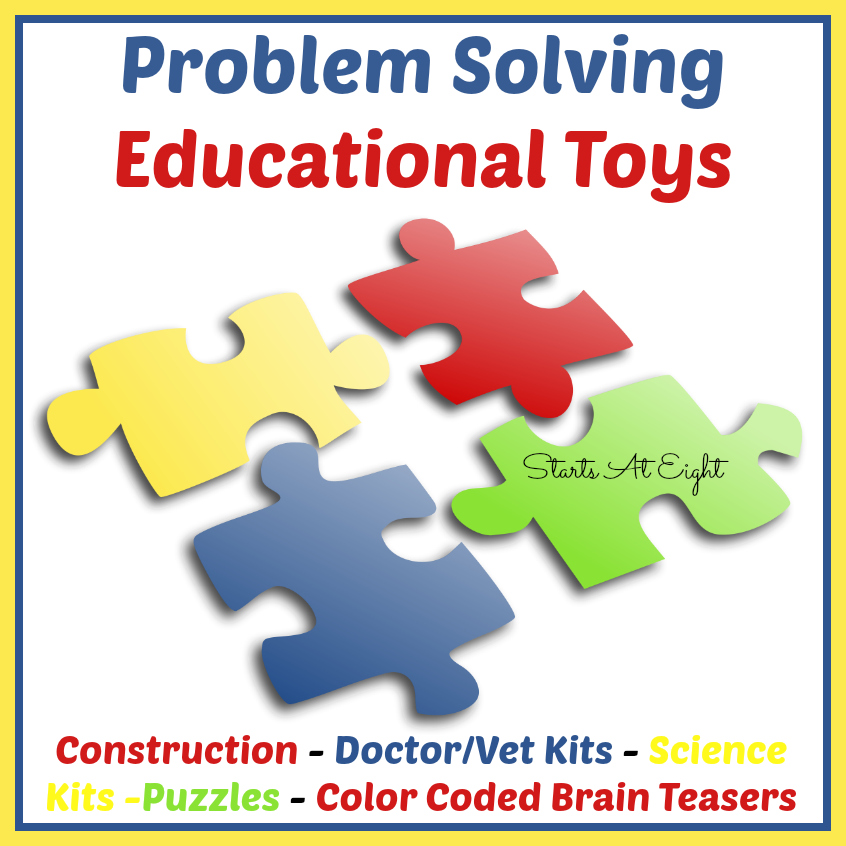 Problem Solving Educational Toys from Starts At Eight