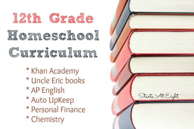 12th Grade Homeschool Curriculum