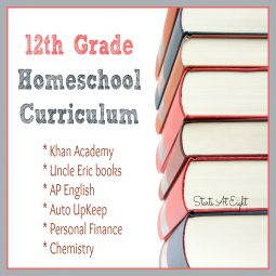 12th Grade Homeschool Curriculum from Starts At Eight