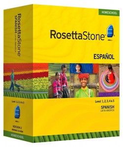 Rosetta Stone Spanish Homeschool