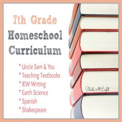 7th Grade Homeschool Curriculum from Starts At Eight 7th Grade Homeschool Curriculum from Starts At Eight