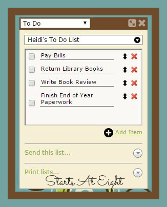 Homeschool Planet To-Do List