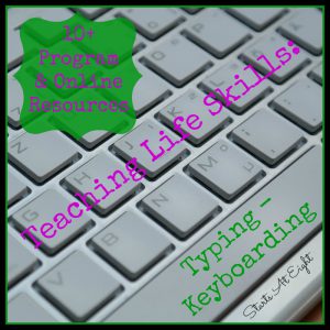 Teaching Life Skills: Typing - Keyboarding Resources from Starts At Eight