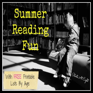 Summer Reading Fun with FREE Printable Lists from Starts At Eight
