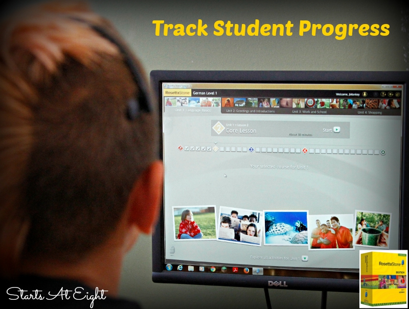 Track Student Progress with Rosetta Stone Homeschool
