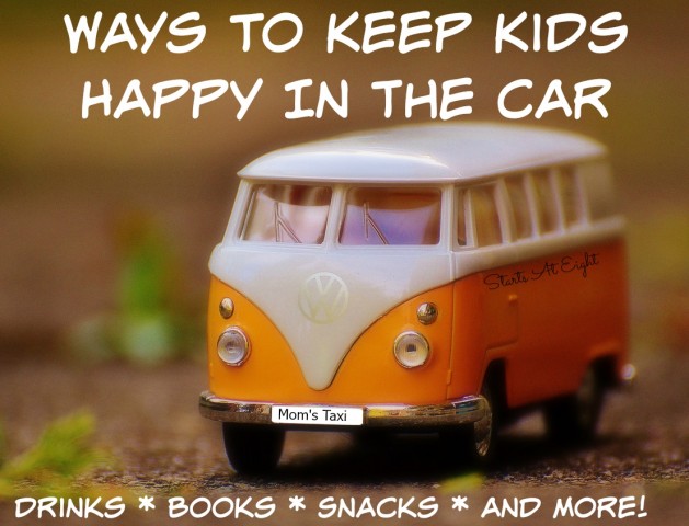 Ways To Keep Kids Happy In The Car from Starts At Eight