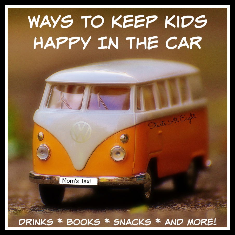 Ways To Keep Kids Happy In The Car from Starts At Eight