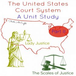 The United States Court System: A Unit Study - Part II from Starts At Eight