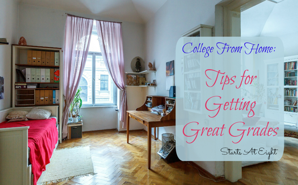 College From Home: Tips for Getting Great Grades from Starts At Eight