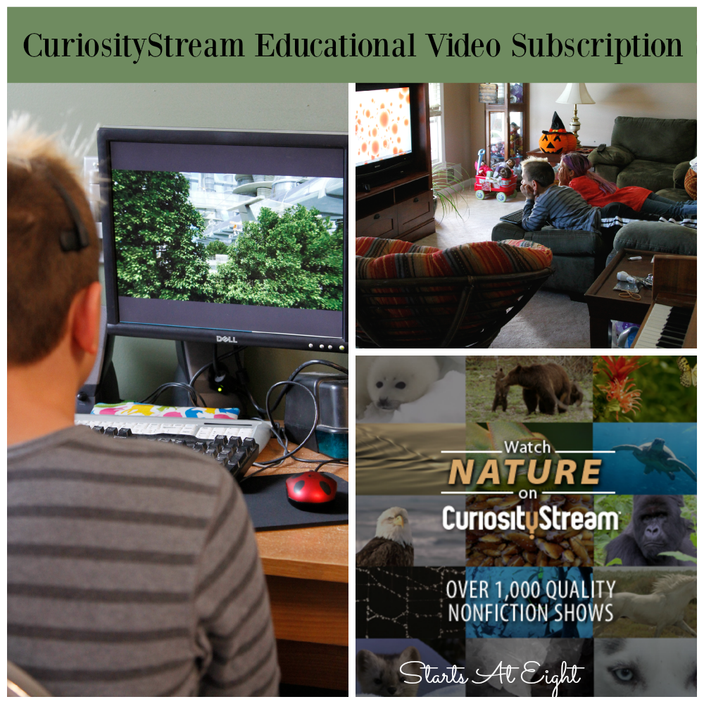 CuriosityStream Educational Video Subscription from Starts At Eight