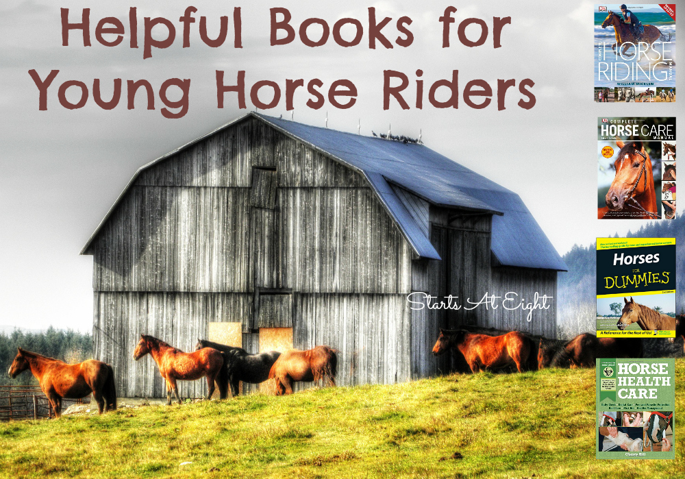 Helpful Books for Young Horse Riders from Starts At Eight