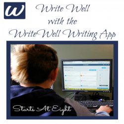 Write Well with the WriteWell Writing App - A Review from Starts At Eight