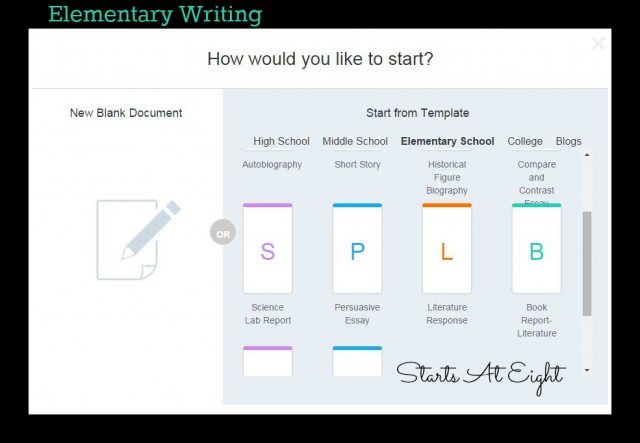 WriteWell Writing App - Elementary