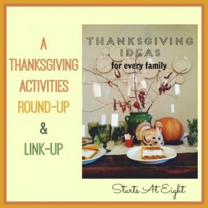 Thanksgiving Activities for Every Family from Starts At Eight