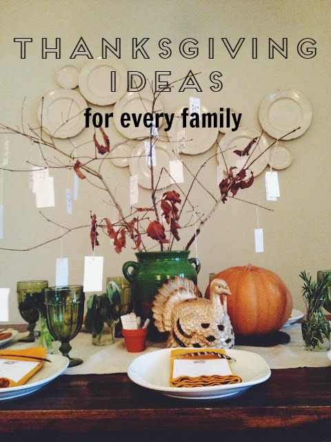 Thanksgiving Activities for Every Family - A Round-up & Link-up from Starts At Eight