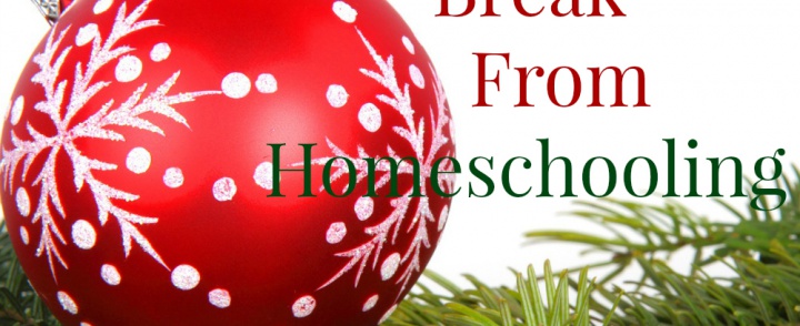 5 Reasons Why We Take a Holiday Break From Homeschooling