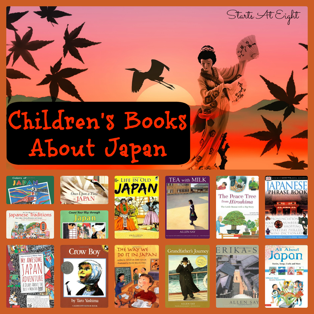 Children's Books About Japan from Starts At Eight