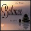 One Word - Balance - for 2016 from Starts At Eight