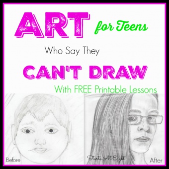 Art for Teens Who Say They Can’t Draw