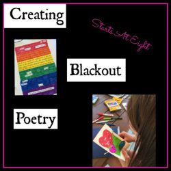 Creating Blackout Poetry sq